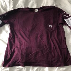 Pink Burgundy Long Sleeve